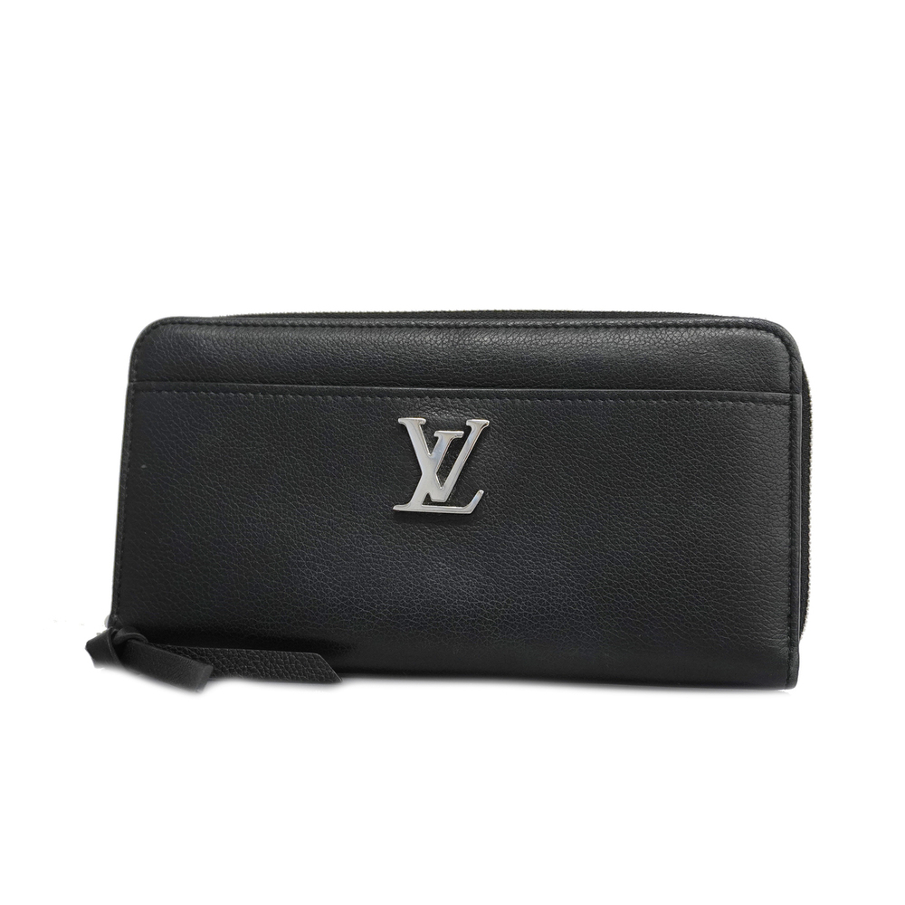 Louis Vuitton Taurillon Zippy Lock Me Long Wallet